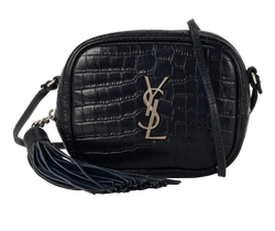 Small Blogger Crossbody,Leather,Navy,PTR4253170717,3*